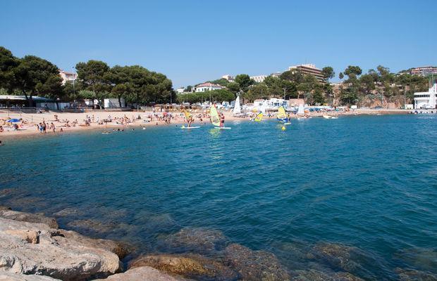 Hotel Hostal Chic Sant Feliu de Guíxols Dış mekan fotoğraf